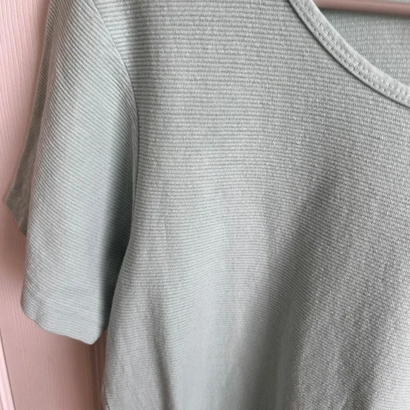 Columbia Sportswear Company Ribbed T-Shirt Short Sleeve Casual Top M - Picture 3 of 8